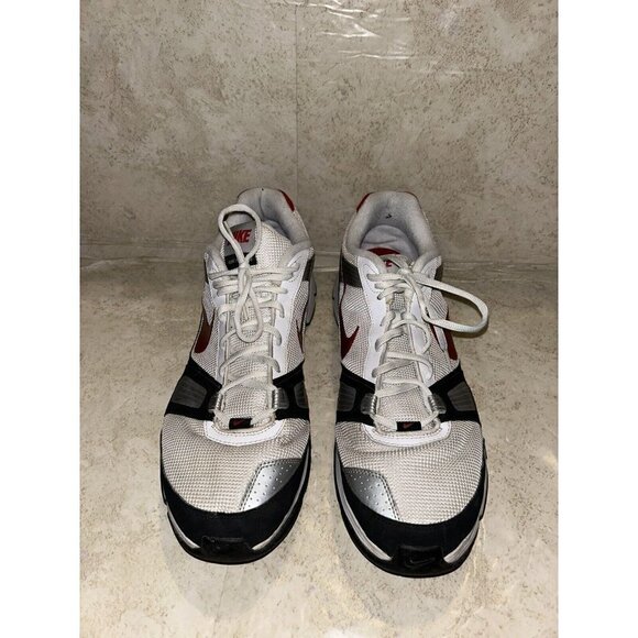 Nike Dual Fusion TR White/Red/Black Athletic Running  Dad Shoes Men’s Size 14 - Picture 5 of 11